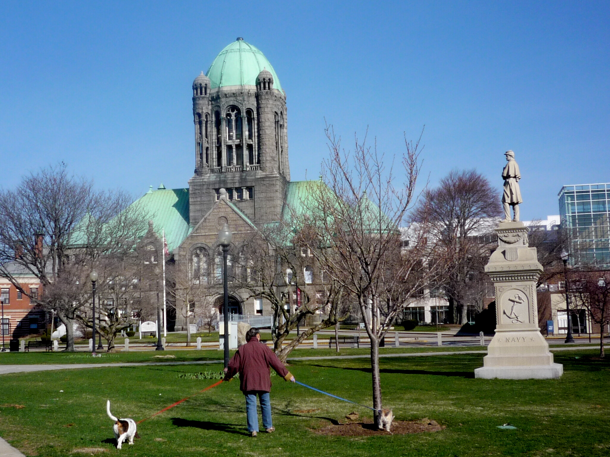 Taunton Green landscaped center in Taunton Massachusetts